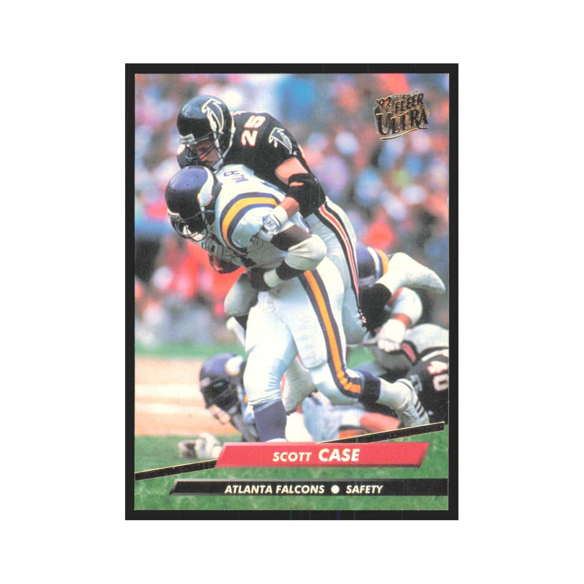 Scott Case 1992 Fleer Ultra #3 Football Cards Football Card NM