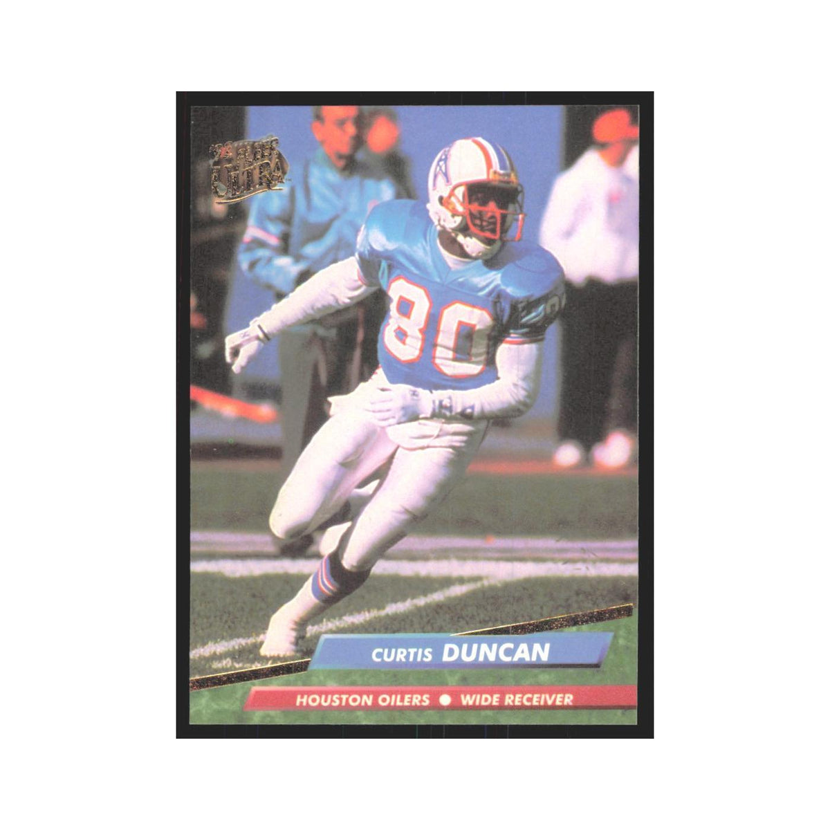 Curtis Duncan 1992 Fleer Ultra #142 Football Cards Football Card NM