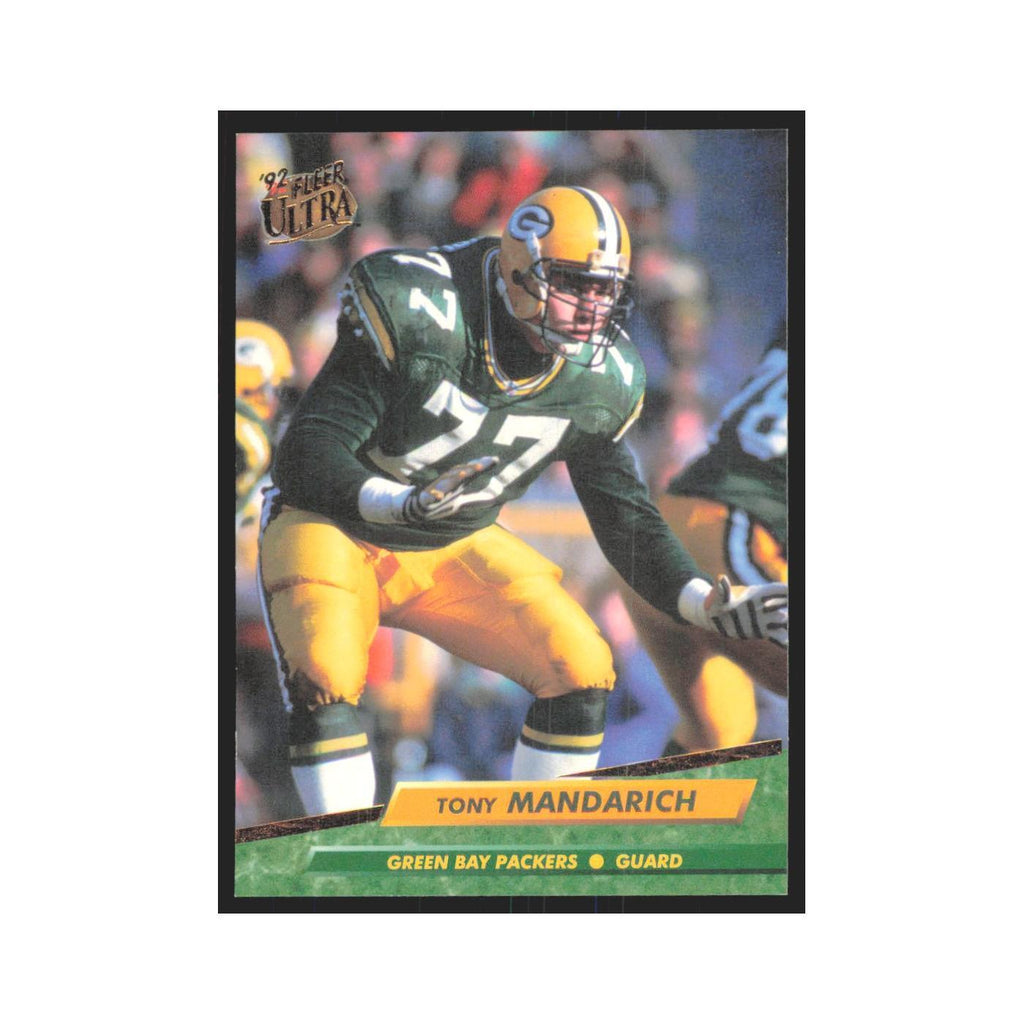 Tony Mandarich 1992 Fleer Ultra #133 Football Cards Football Card NM