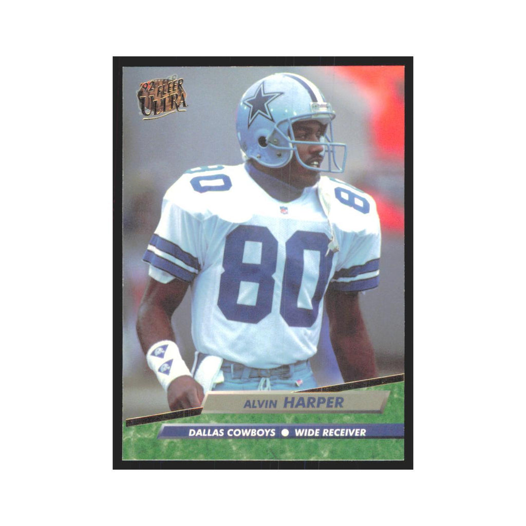 Alvin Harper 1992 Fleer Ultra #80 Football Cards Football Card NM
