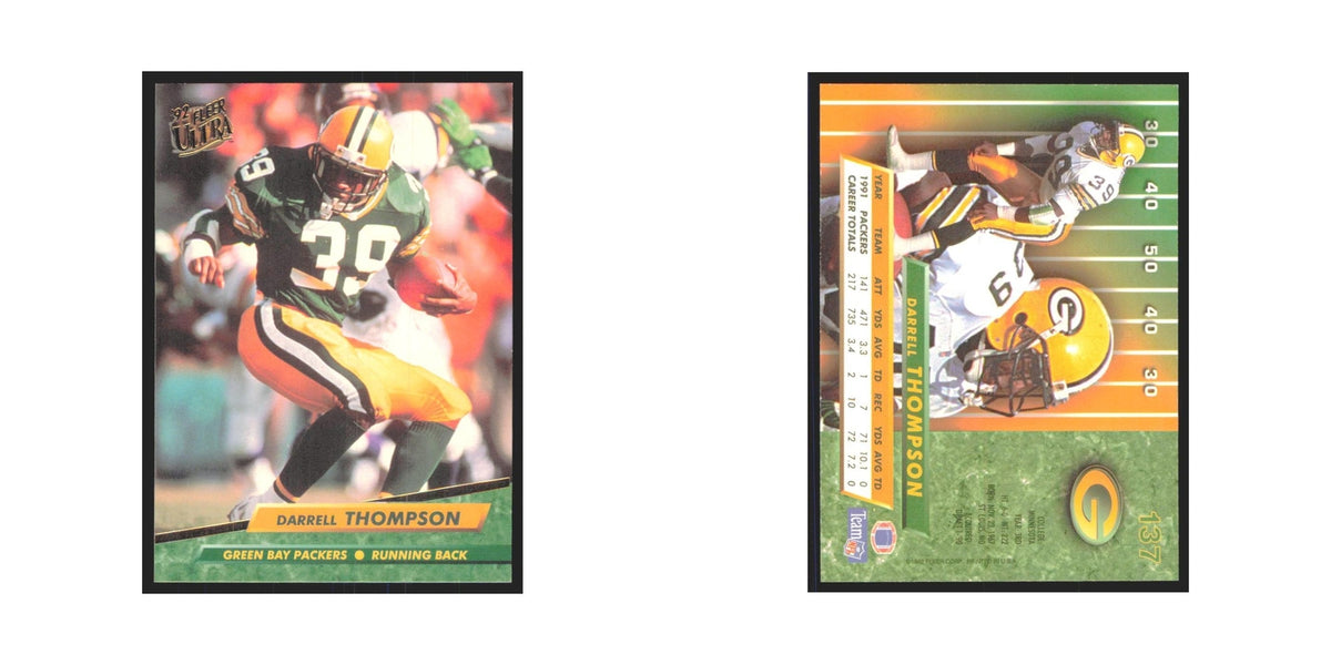 Darrell Thompson 1992 Fleer Ultra #137 Football Cards Football Card NM