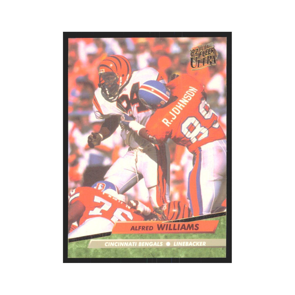 Alfred Williams 1992 Fleer Ultra #63 Football Cards Football Card NM