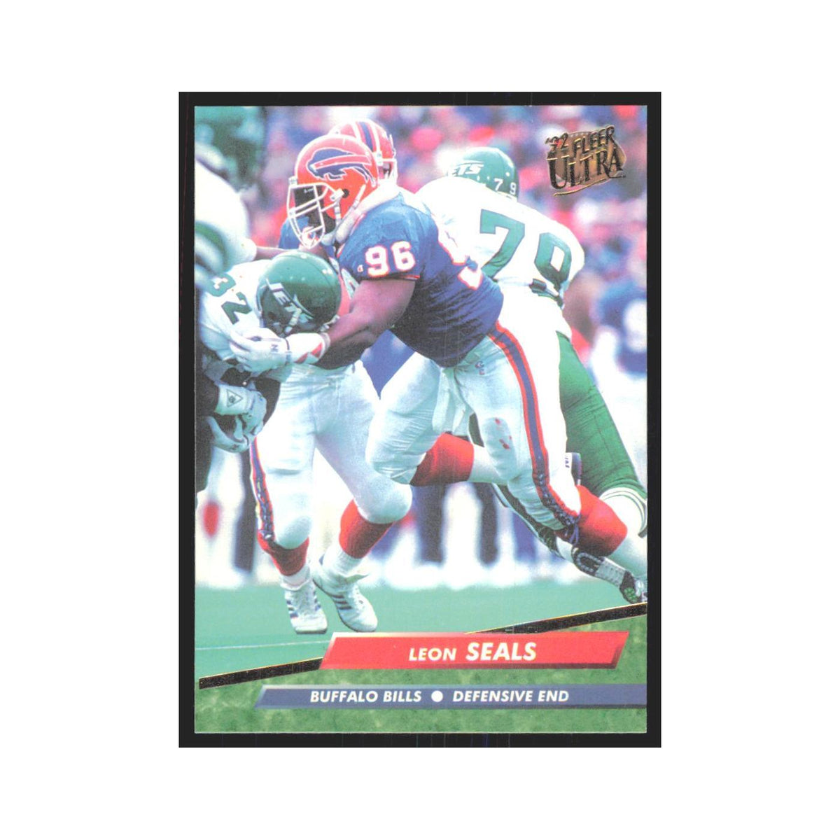 Leon Seals 1992 Fleer Ultra #28 Football Cards Football Card NM