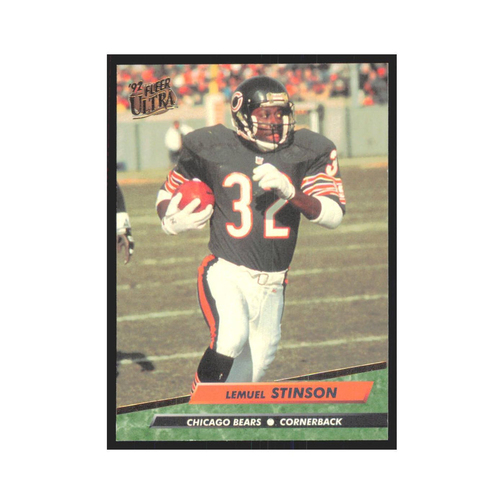 Lemuel Stinson 1992 Fleer Ultra #48 Football Cards Football Card NM