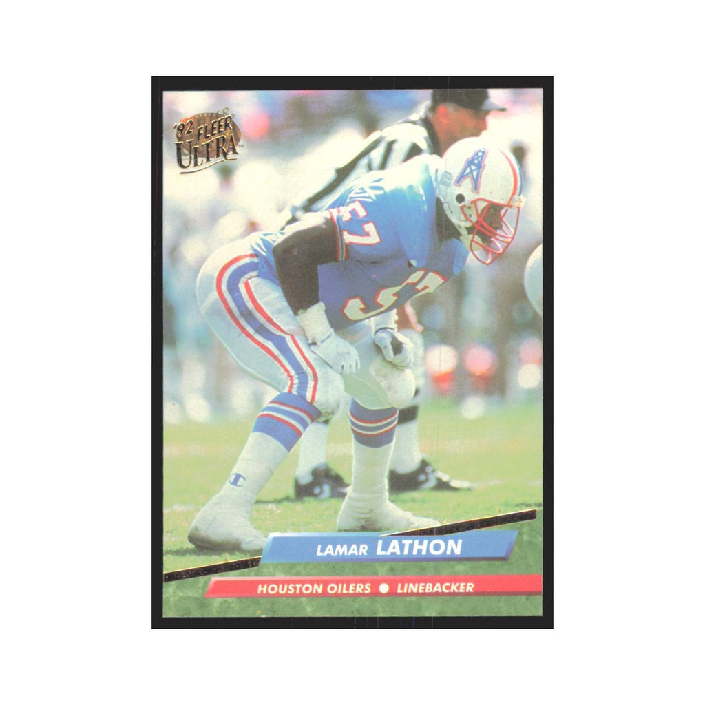 Lamar Lathon 1992 Fleer Ultra #147 Football Cards Football Card NM
