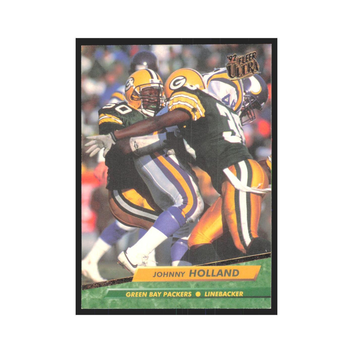 Johnny Holland 1992 Fleer Ultra #130 Football Cards Football Card NM