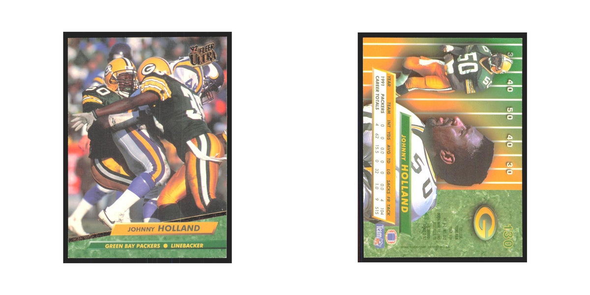 Johnny Holland 1992 Fleer Ultra #130 Football Cards Football Card NM