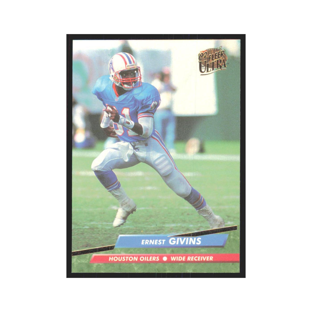 Ernest Givins 1992 Fleer Ultra #144 Football Cards Football Card NM