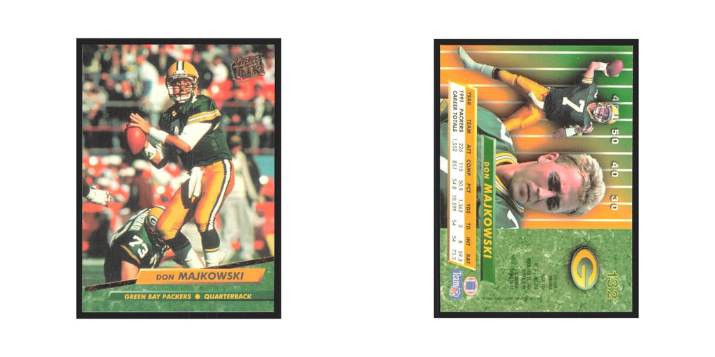 Don Majkowski 1992 Fleer Ultra #132 Football Cards Football Card NM