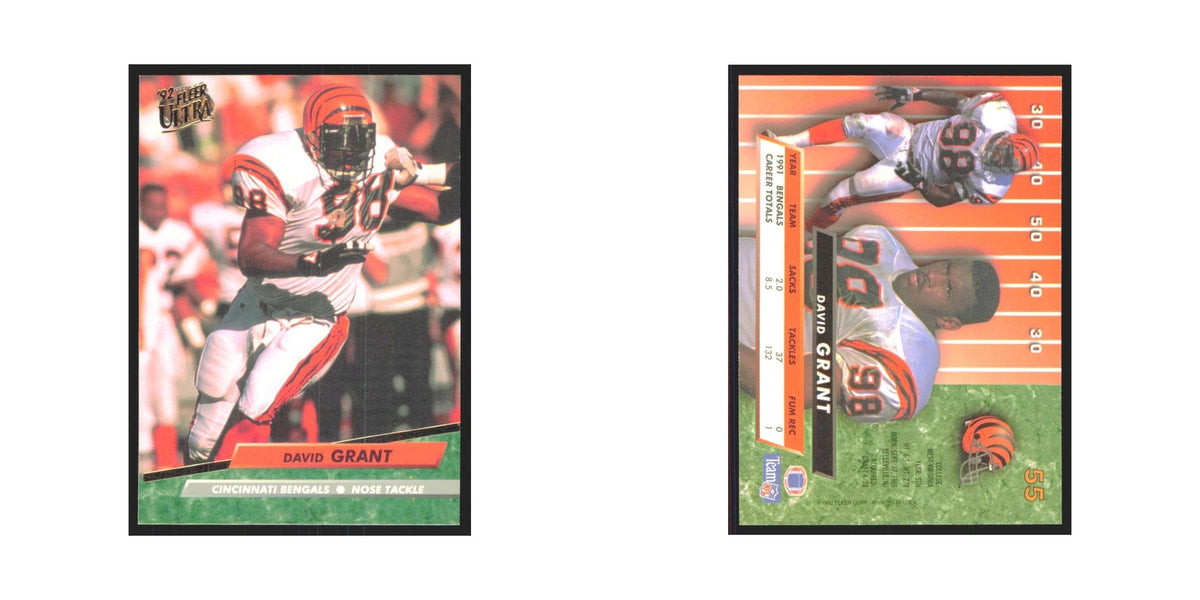 David Grant 1992 Fleer Ultra #55 Football Cards Football Card NM