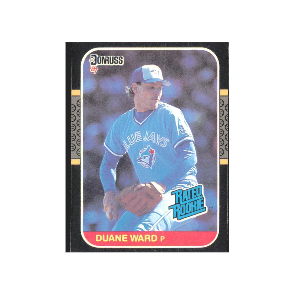 Duane Ward Rookie 1987 Donruss #45 Toronto Blue Jays Baseball Card NM