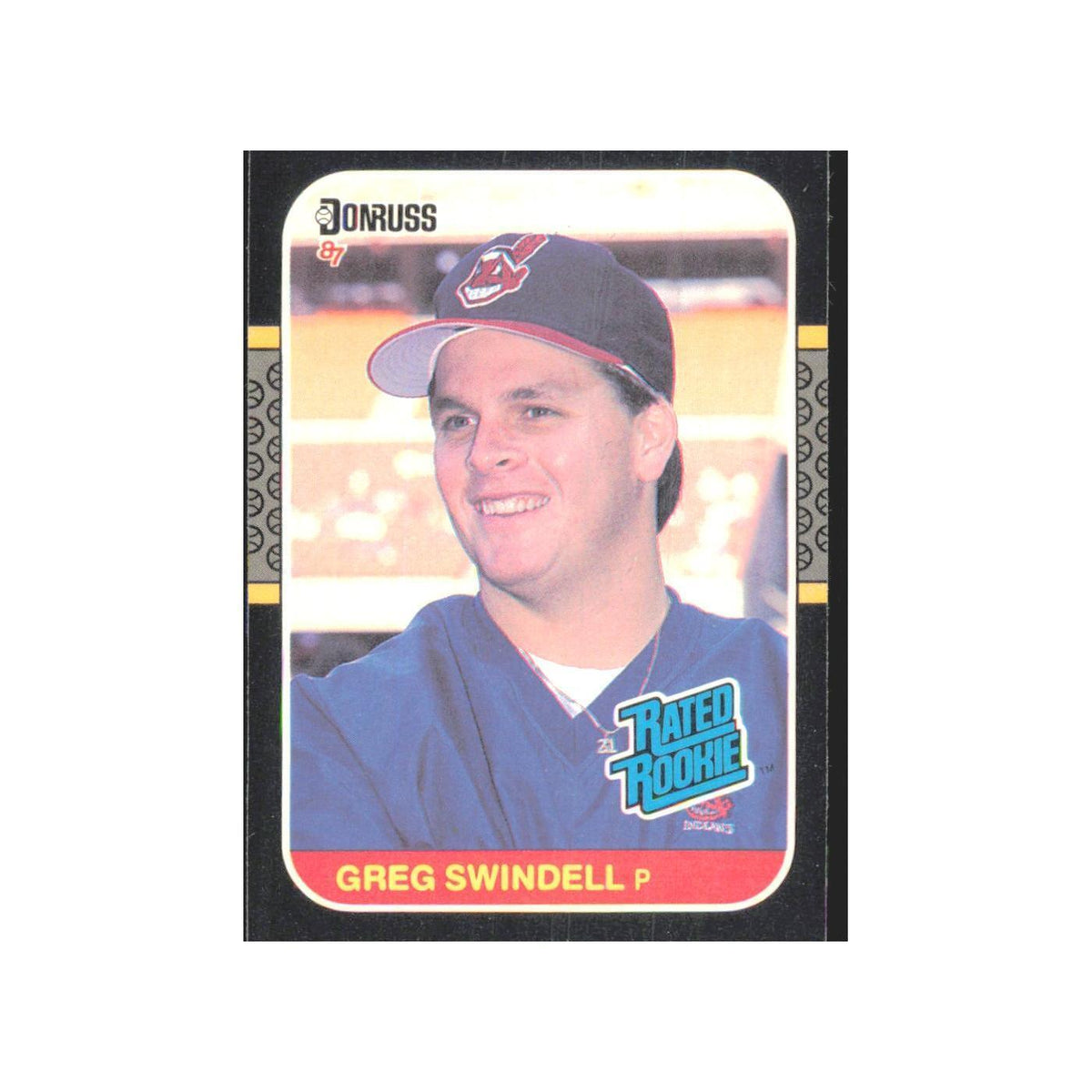 Greg Swindell Rookie 1987 Donruss #32 Cleveland Indians Baseball Card NM