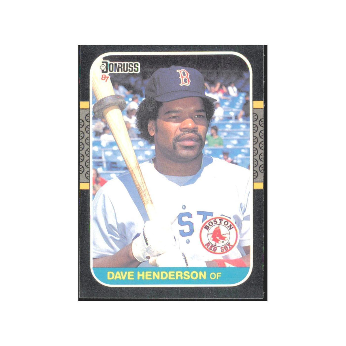 Dave Henderson 1987 Donruss #622 Boston Red Sox Baseball Card NM