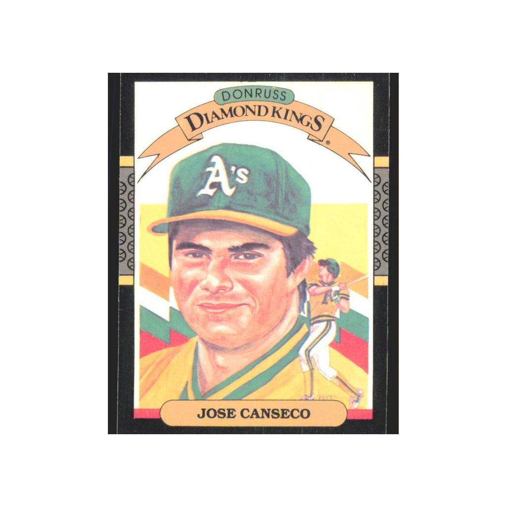 Jose Canseco 1987 Donruss #6 Oakland Athletics Baseball Card NM