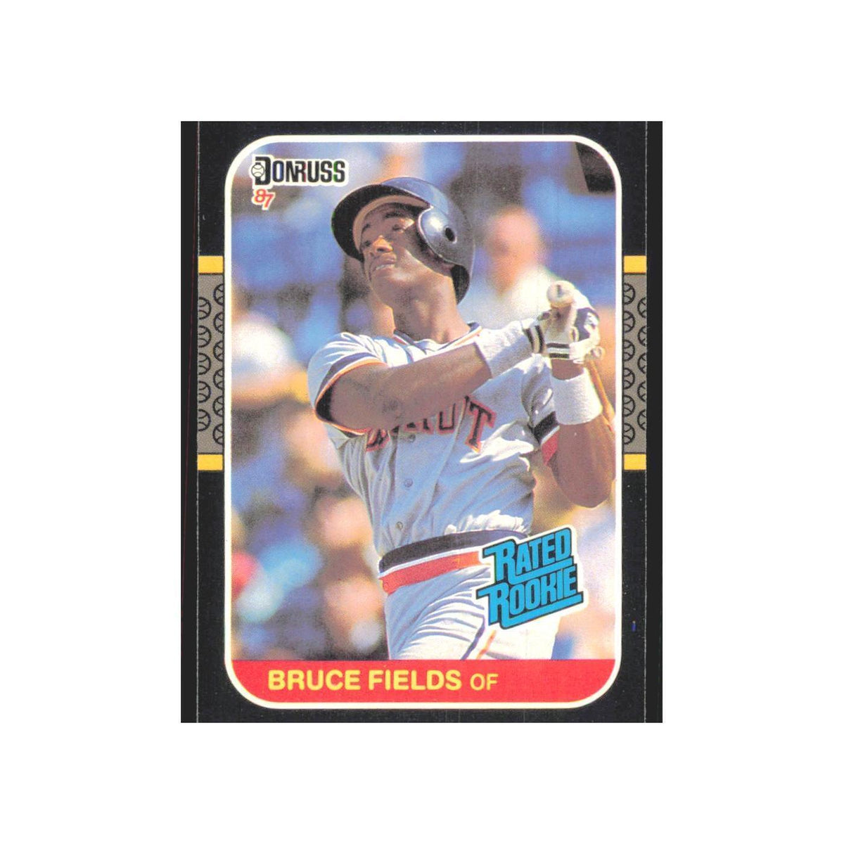 Bruce Fields Rookie 1987 Donruss #47 Detroit Tigers Baseball Card NM