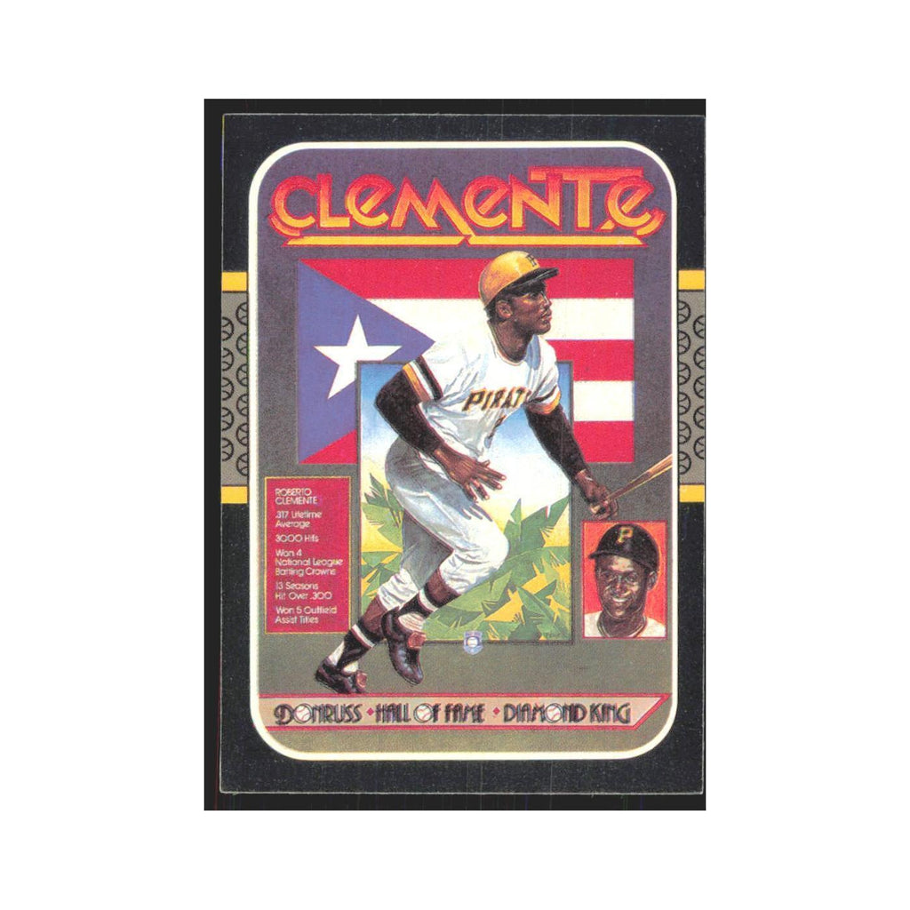 Roberto Clemente 1987 Donruss #612 Pittsburgh Pirates Baseball Card NM