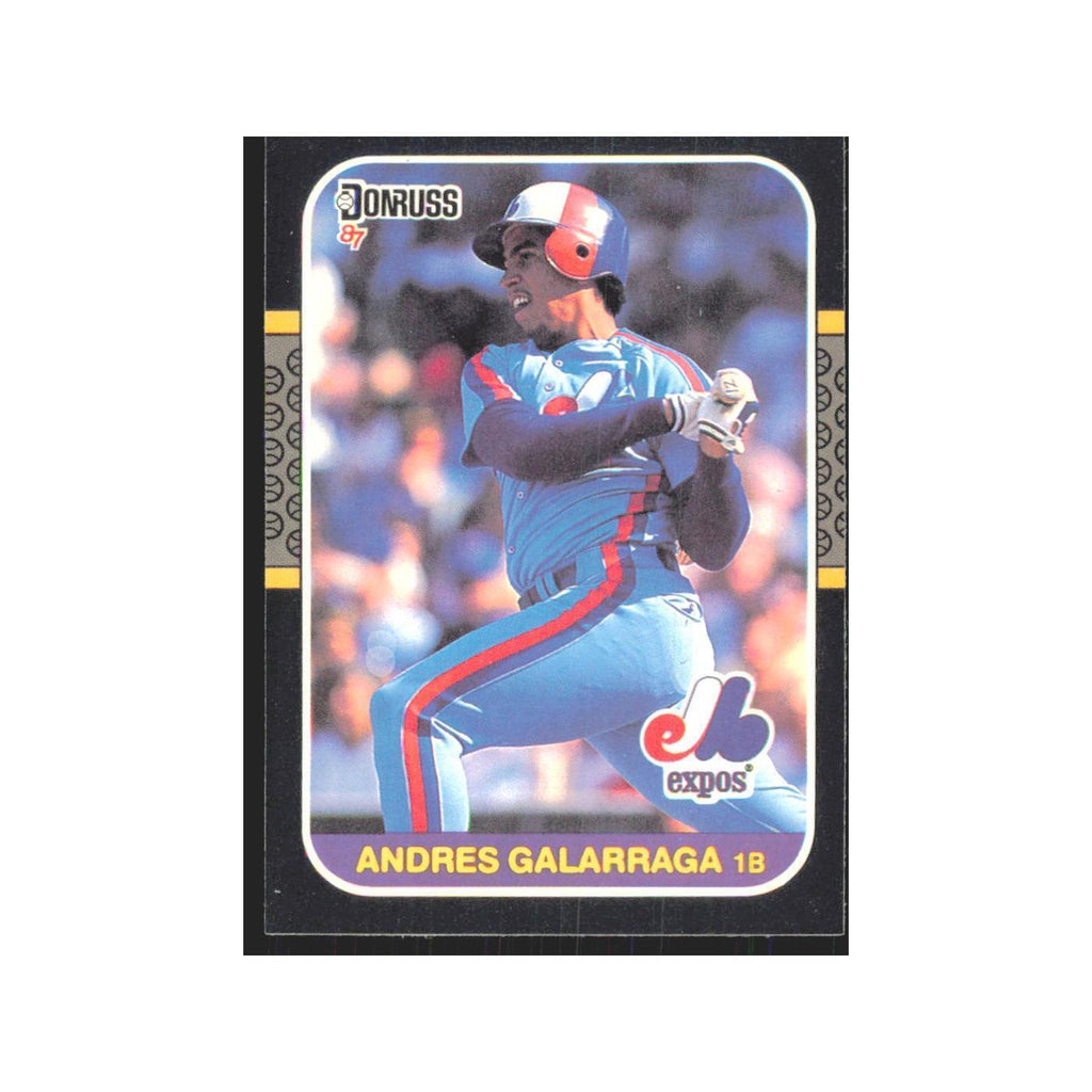 Andres Galarraga 1987 Donruss #303 Montreal Expos Baseball Card NM