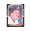 Will Fraser Rookie 1987 Donruss #40 California Angels Baseball Card NM