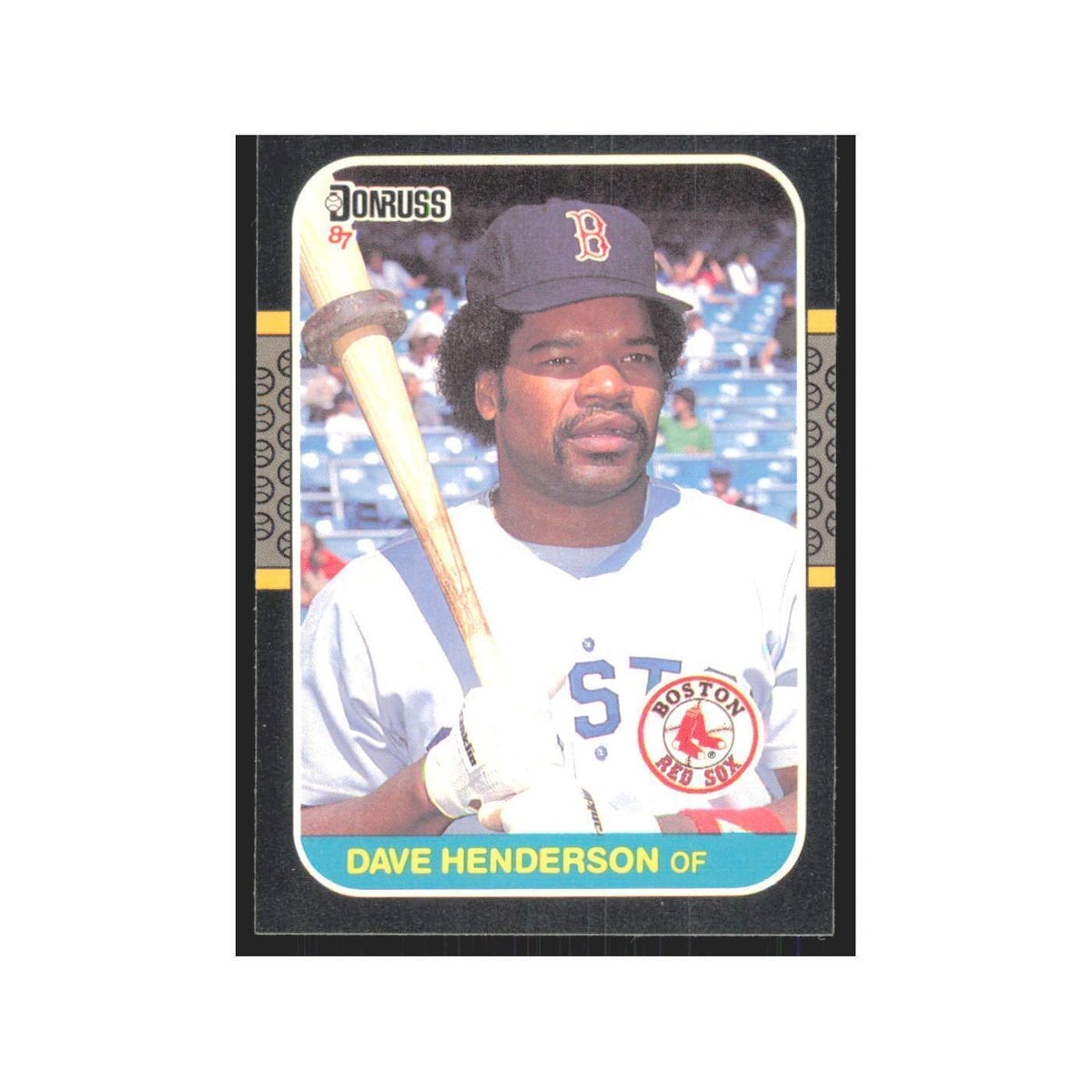 Dave Henderson 1987 Donruss #622 Boston Red Sox Baseball Card NM