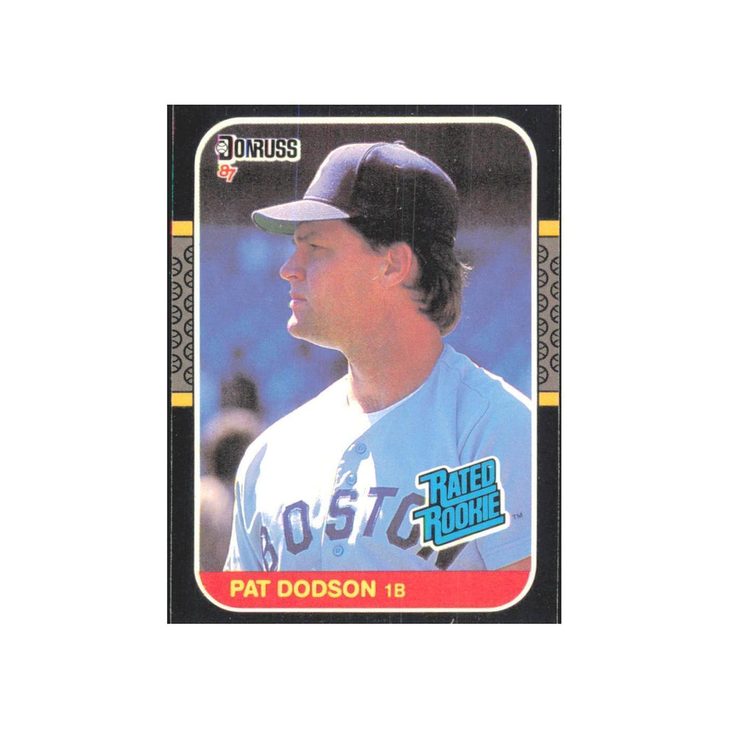 Pat Dodson Rookie 1987 Donruss #44 Red Sox Baseball Card NM