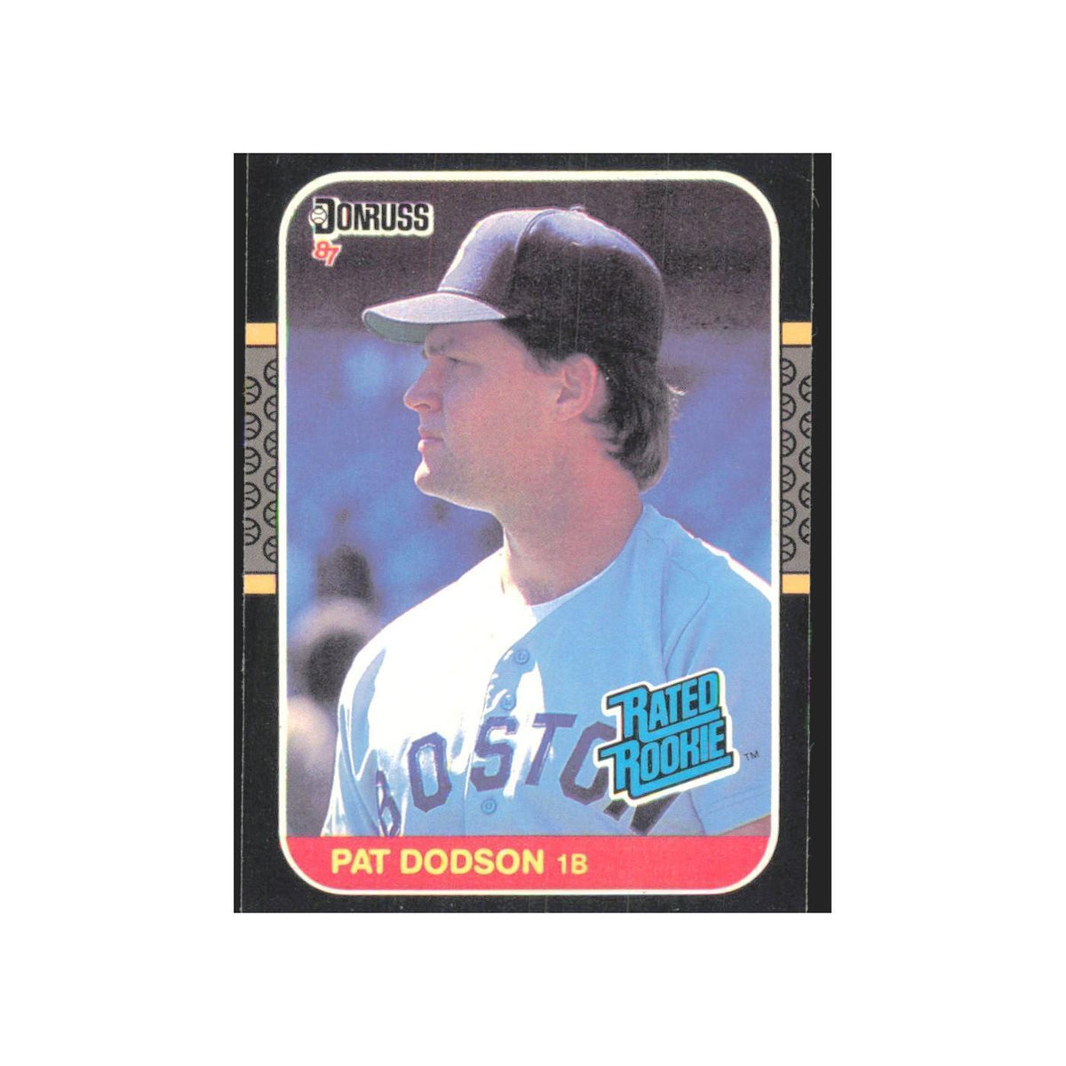 Pat Dodson Rookie 1987 Donruss #44 Boston Red Sox Baseball Card NM