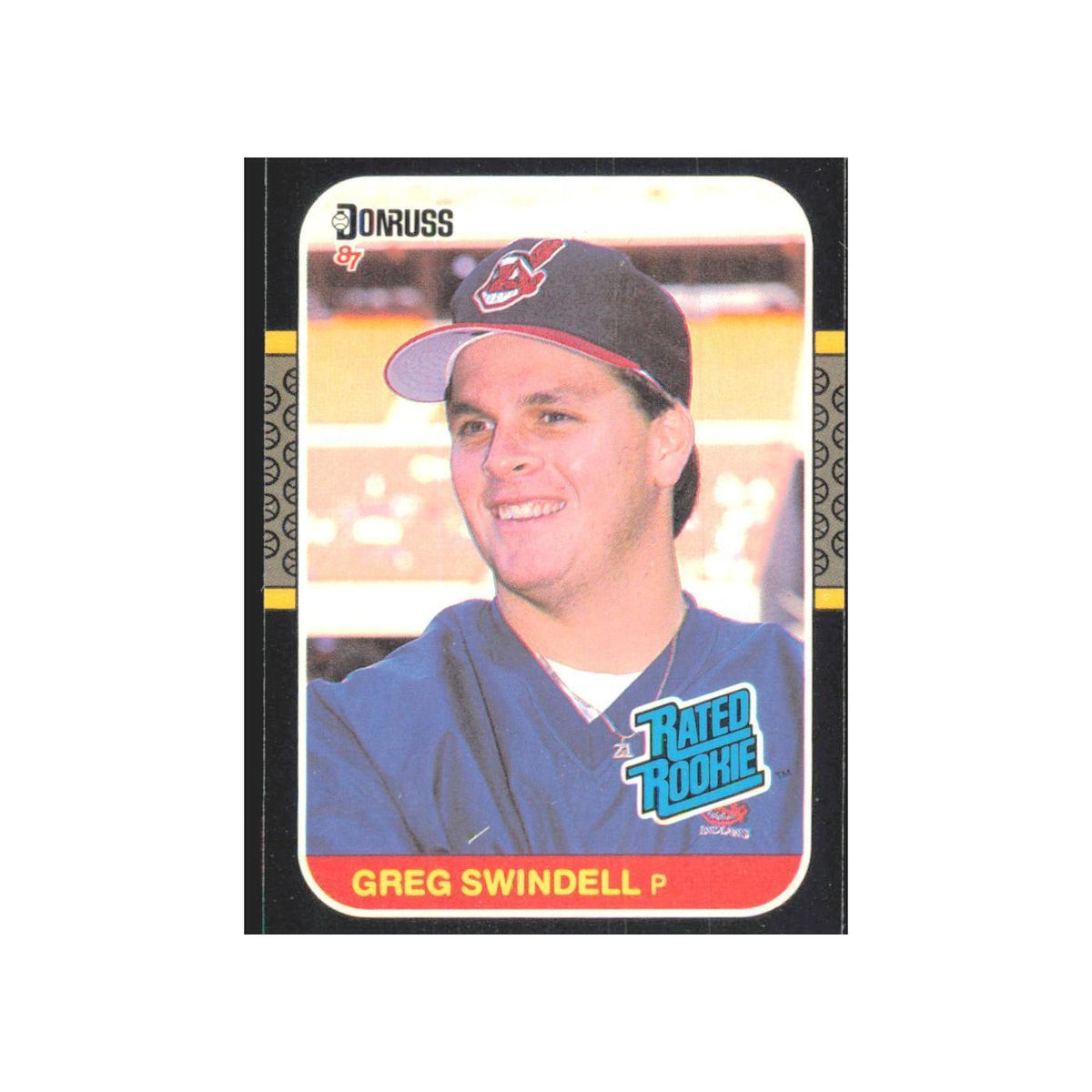 Greg Swindell Rookie 1987 Donruss #32 Cleveland Indians Baseball Card NM