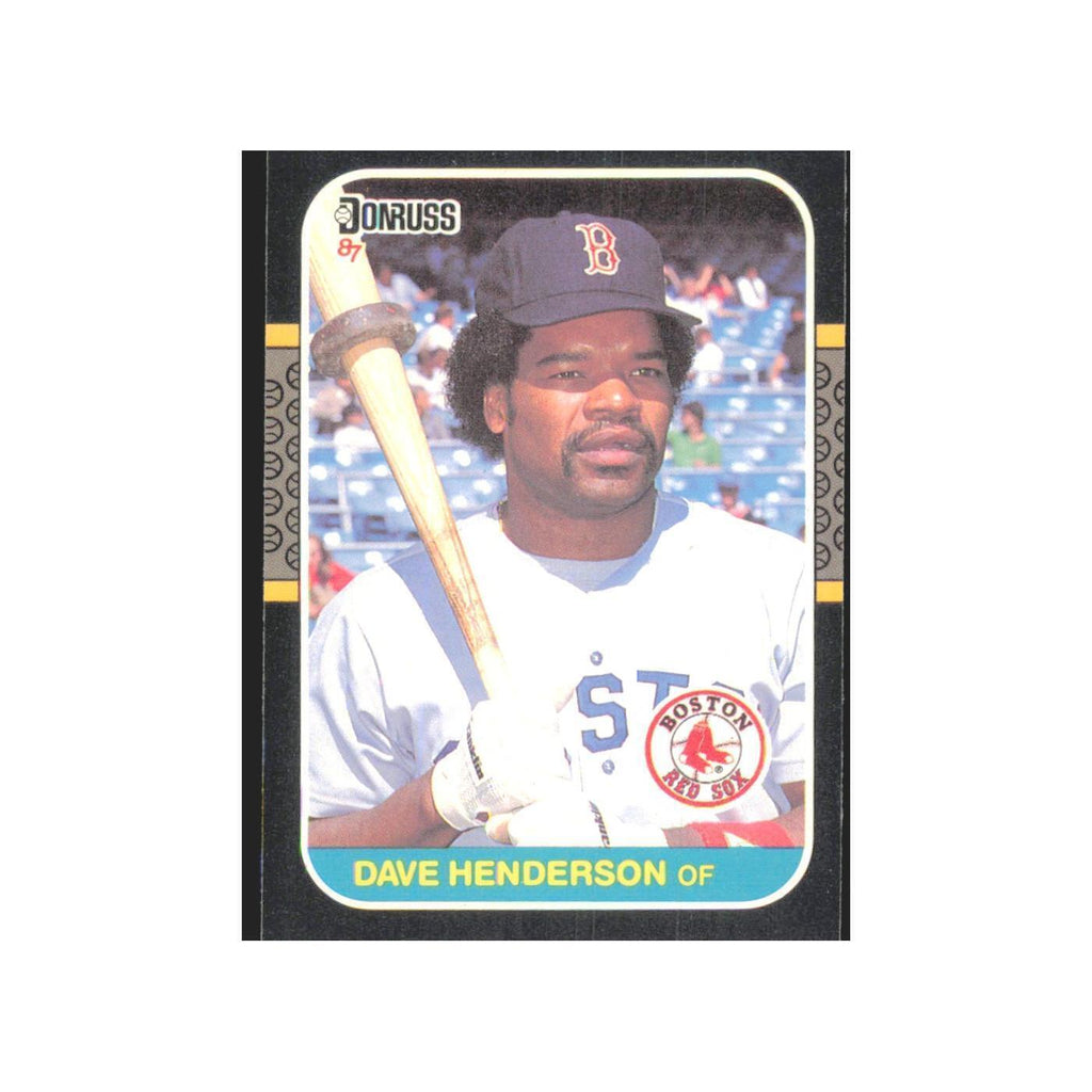 Dave Henderson 1987 Donruss #622 Boston Red Sox Baseball Card NM