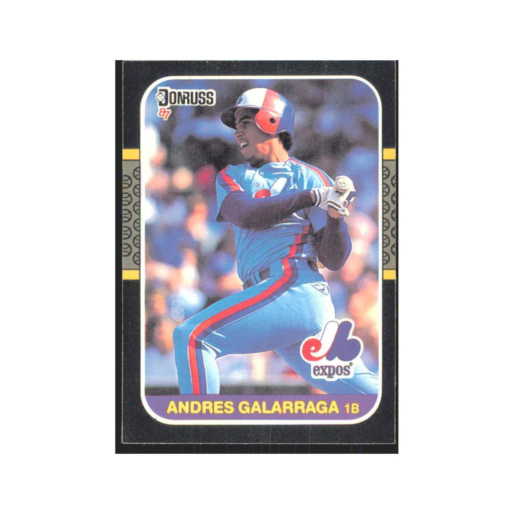 Andres Galarraga 1987 Donruss #303 Montreal Expos Baseball Card NM