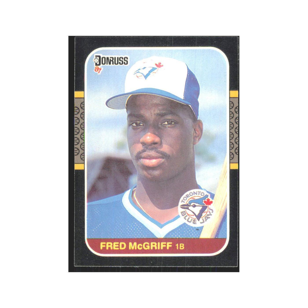 Fred McGriff 1987 Donruss #621 Toronto Blue Jays Baseball Card NM