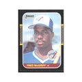 Fred McGriff 1987 Donruss #621 Toronto Blue Jays Baseball Card NM