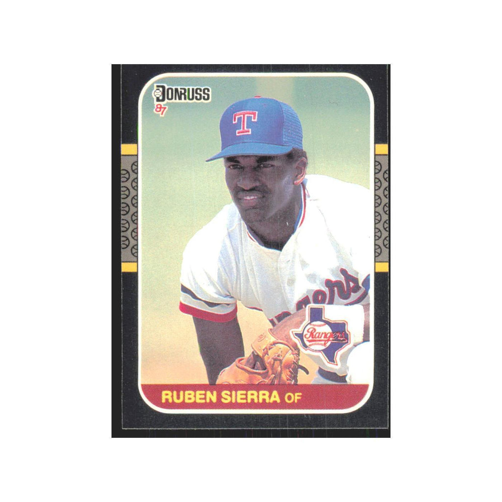 Ruben Sierra 1987 Donruss #346 Texas Rangers Baseball Card NM