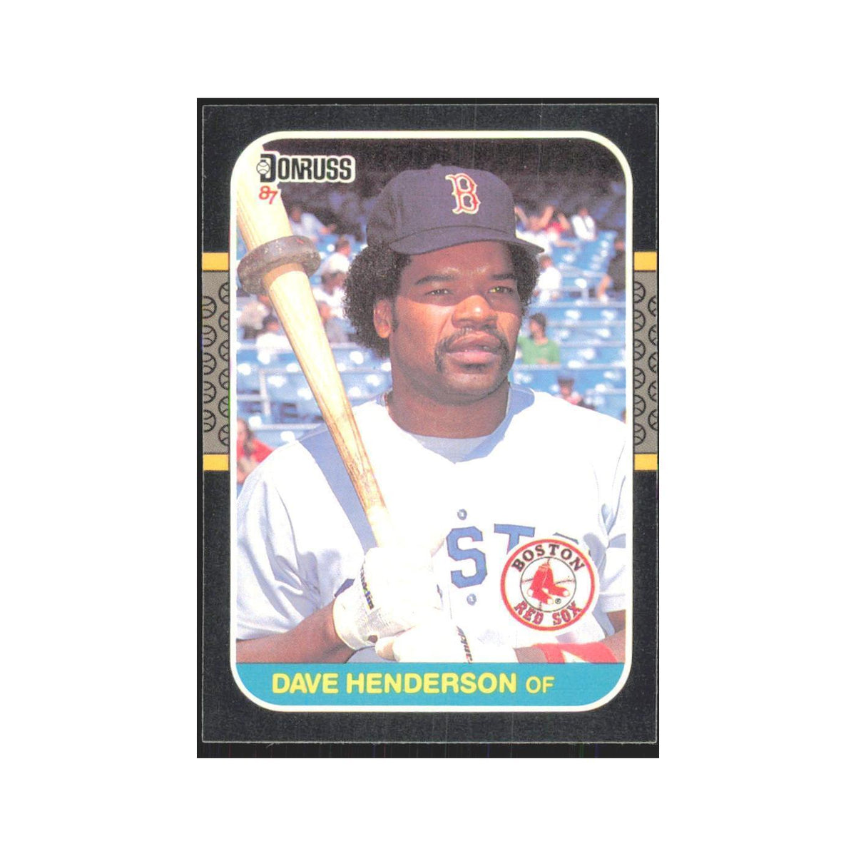 Dave Henderson 1987 Donruss #622 Boston Red Sox Baseball Card NM