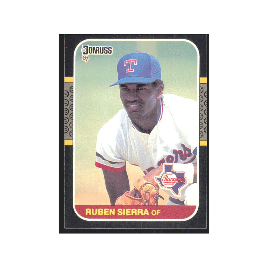 Ruben Sierra 1987 Donruss #346 Texas Rangers Baseball Card NM