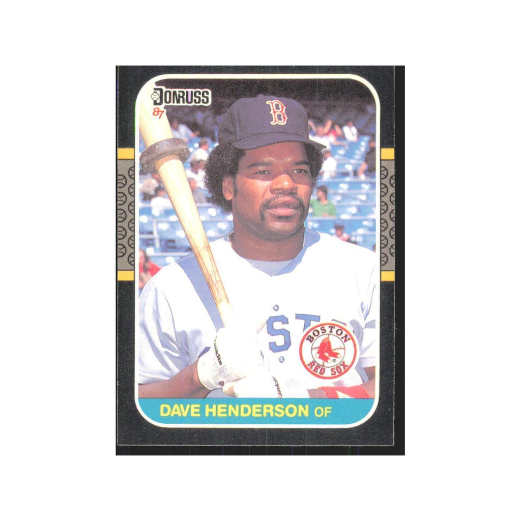 Dave Henderson 1987 Donruss #622 Boston Red Sox Baseball Card NM