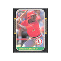 Vince Coleman 1987 Donruss #263 St. Louis Cardinals Baseball Card NM