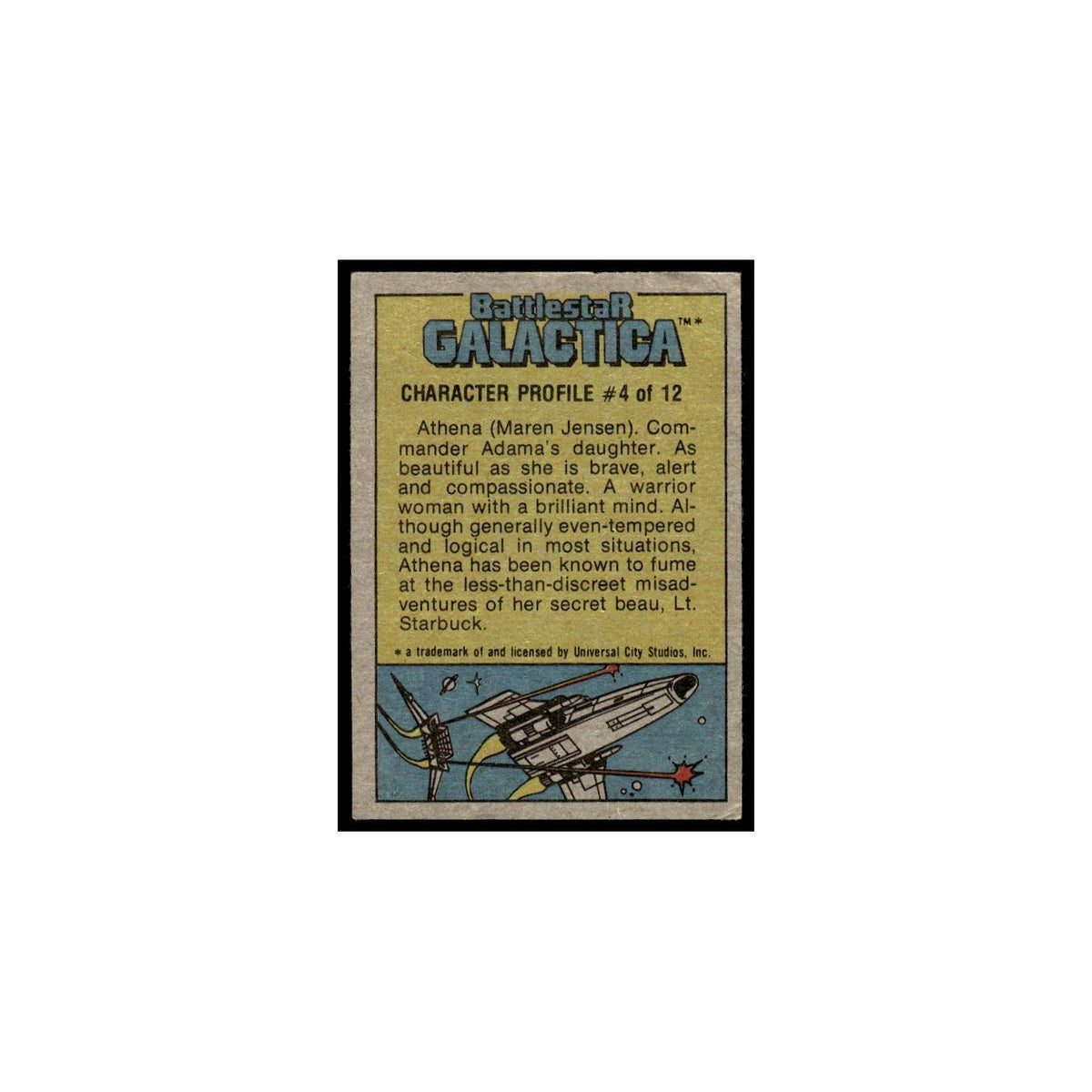 Leveling a Planet 1978 Battlestar Galactica #24 Trading Card Poor