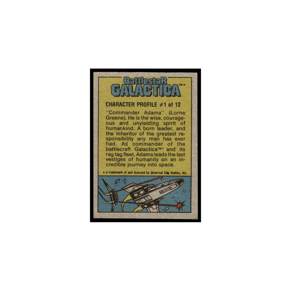 Facing Incredible Odds 1978 Battlestar Galactica #110 Trading Card VG