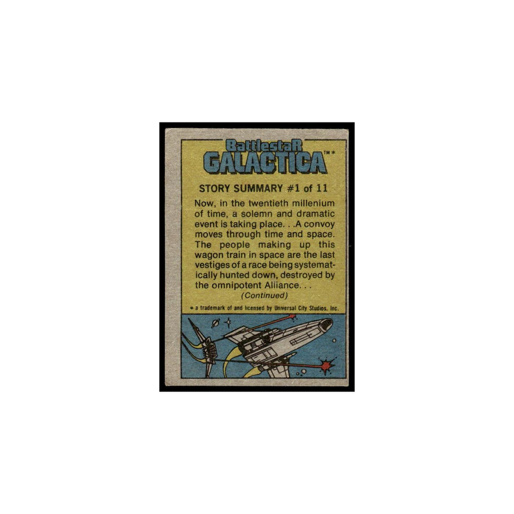 Behold The Ovion Insectoids 1978 Battlestar Galactica #49 Trading Card VG