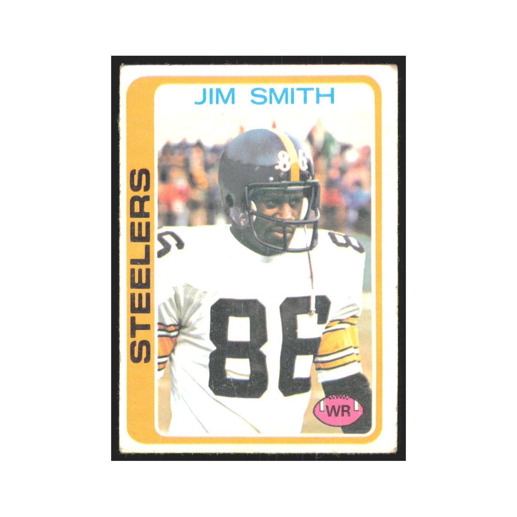 Jim Smith 1978 Topps #411 Football Cards Football Card EX