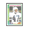 Sherman Smith 1978 Topps #191 Football Cards Football Card EX