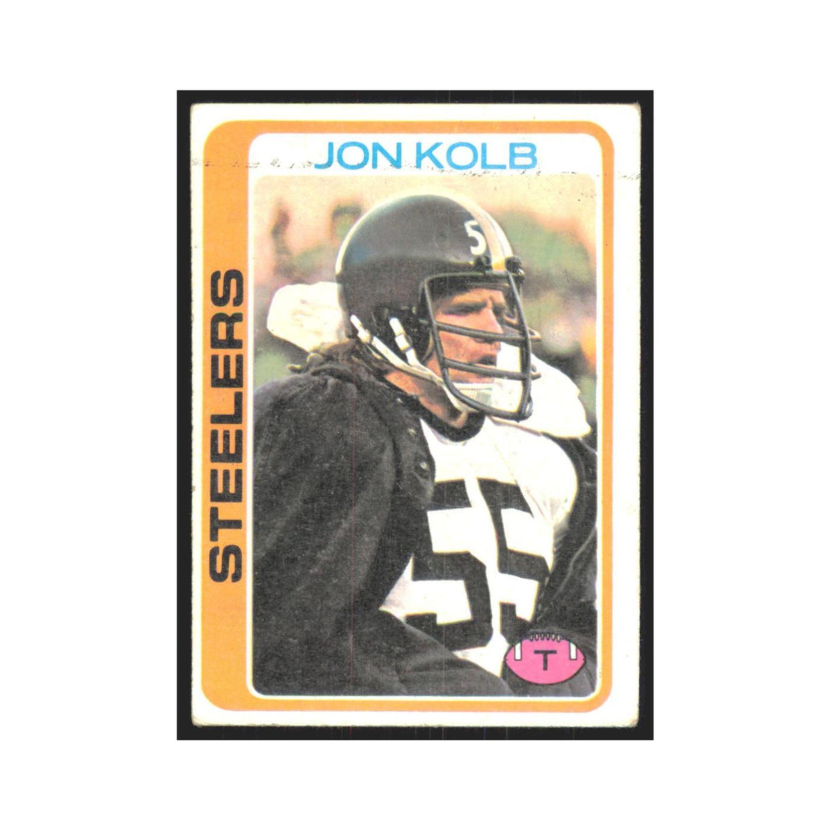 Jon Kolb 1978 Topps #84 Football Cards Football Card EX