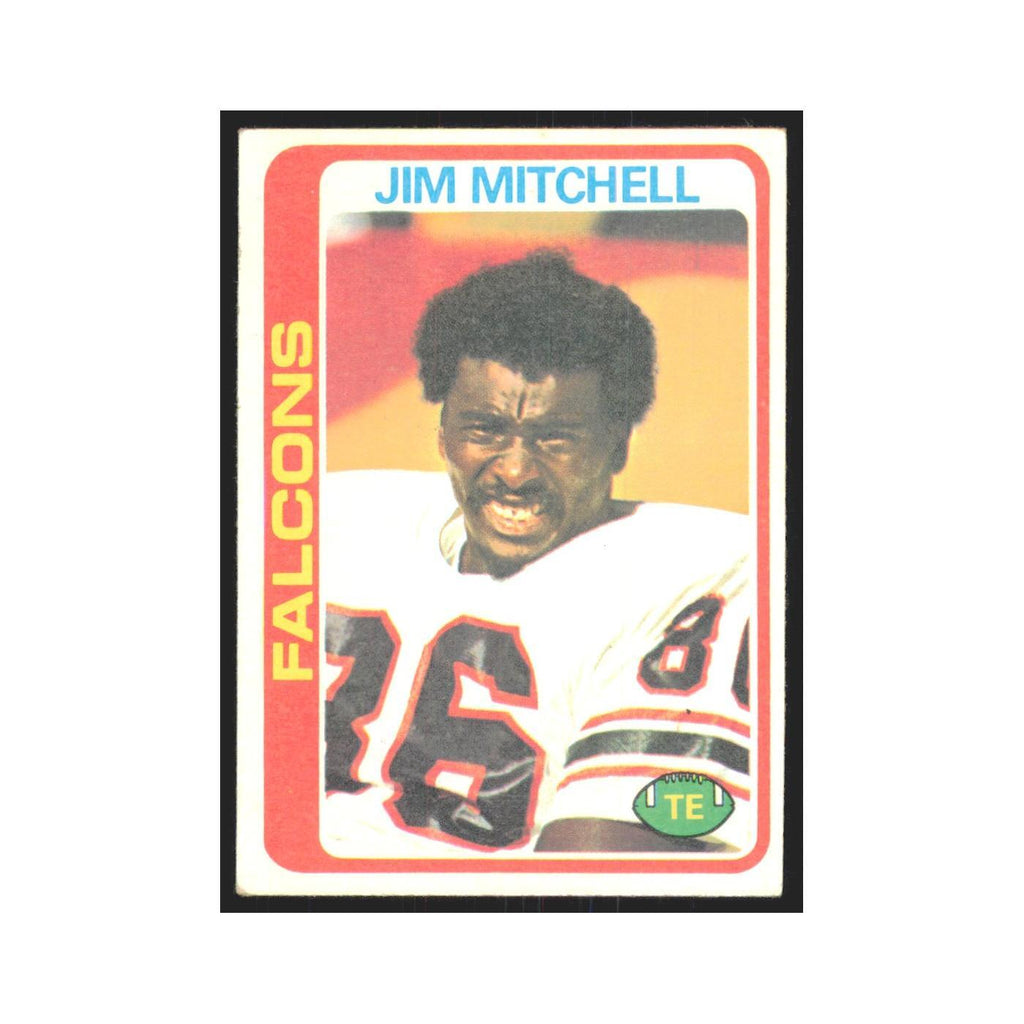 Jim Mitchell 1978 Topps #263 Football Cards Football Card EX