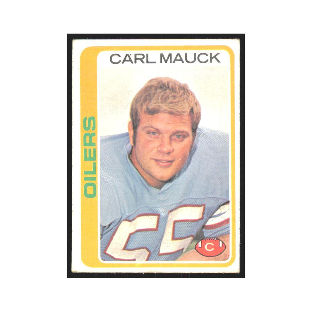 Carl Mauck 1978 Topps #193 Football Cards Football Card EX