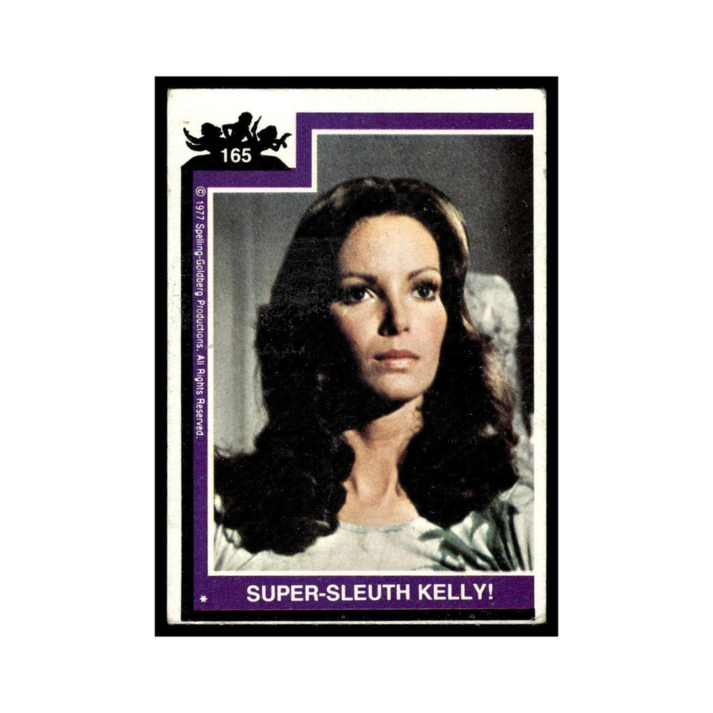 Super Sleuth Kelly 1977 Charlies Angels #165 Trading Card VG