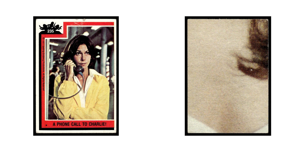 A Phone Call To Charlie 1977 Charlies Angels #235 Trading Card Poor