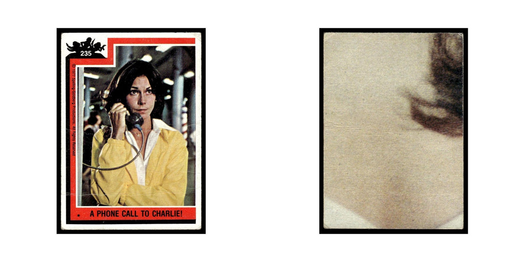 A Phone Call To Charlie 1977 Charlies Angels #235 Trading Card Poor