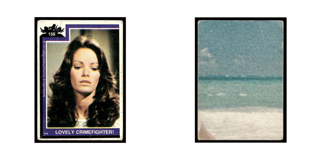 Lovely Crimefighter 1977 Charlies Angels #156 Trading Card Poor