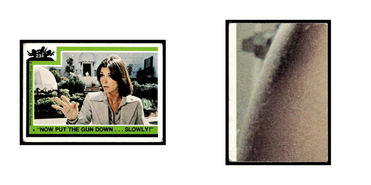 Now Put the Gun Down Slowly 1977 Charlies Angels #234 Trading Card VG