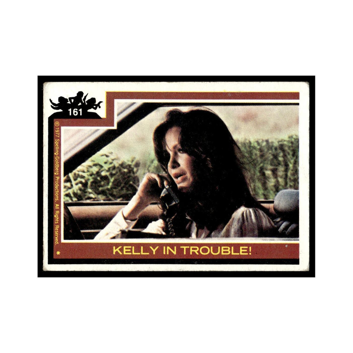 Kelly In Trouble 1977 Charlies Angels #161 Trading Card VG