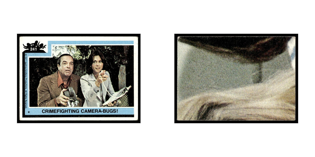 Crimefighting Camera Bugs 1977 Charlies Angels #241 Trading Card VG